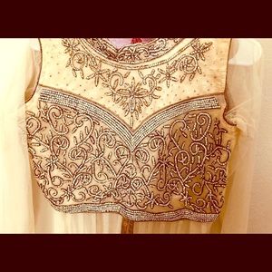 Indian dress with heavy work